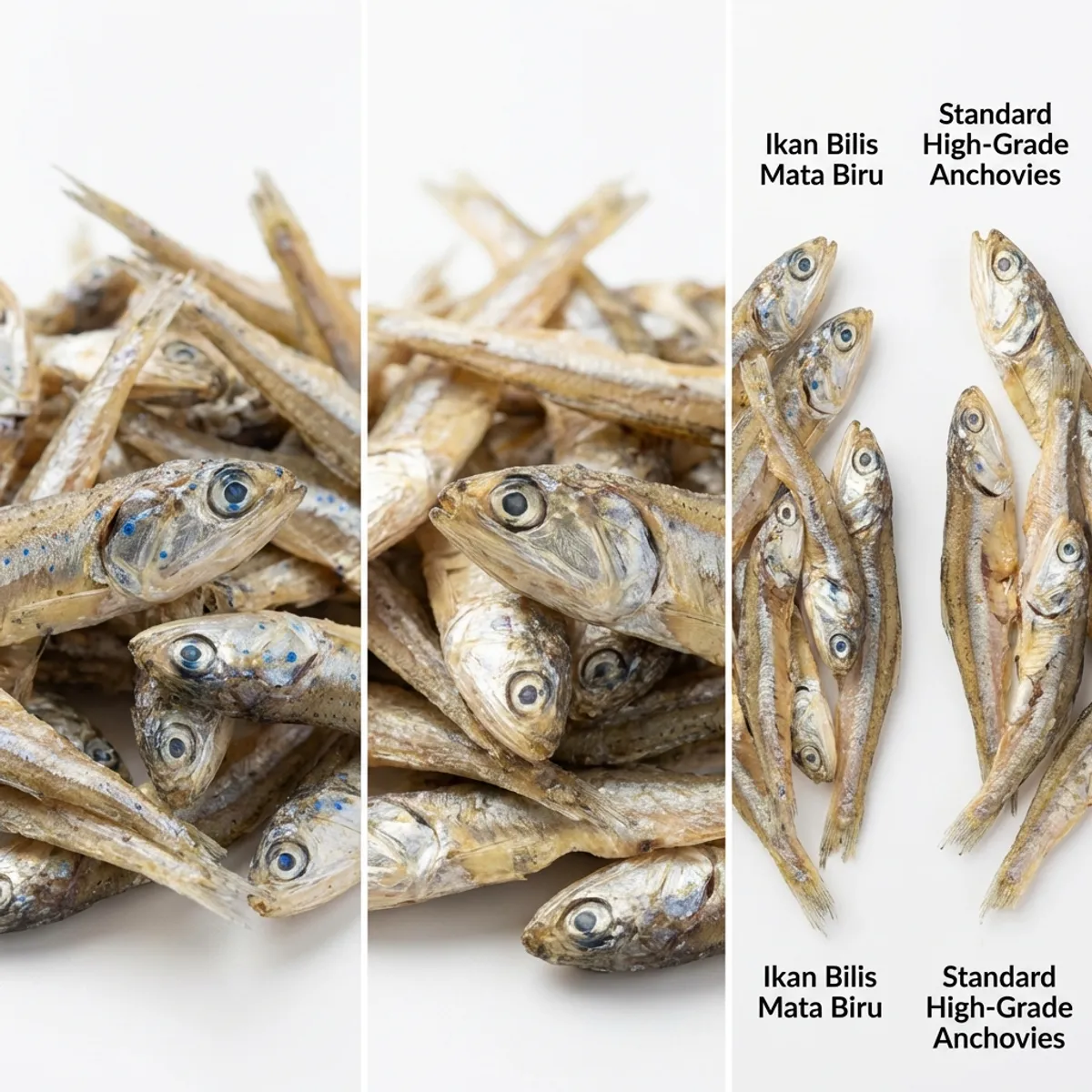 Ikan Bilis Mata Biru: Adakah Ia Spesies Sebenar atau Sekadar Nama Gred?