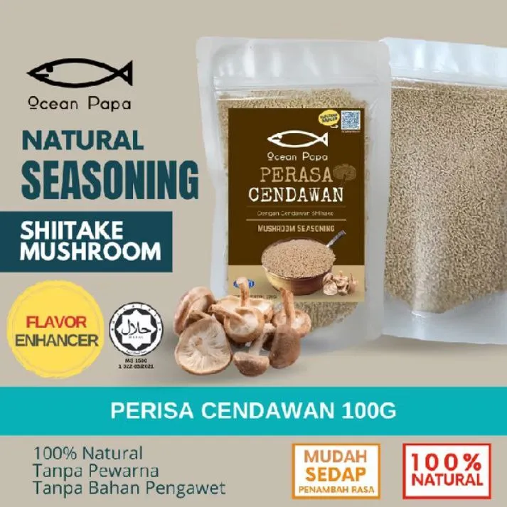 Natural Seasoning Shiitake Mushroom - 100g